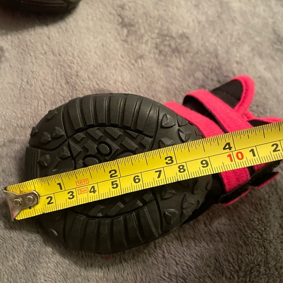 Pink and Black Petlife Thinsulate Size Large Dog Shoes - Picture 4 of 7